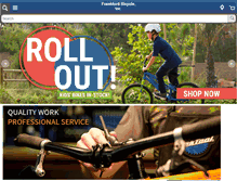 Tablet Screenshot of frankfordbike.com